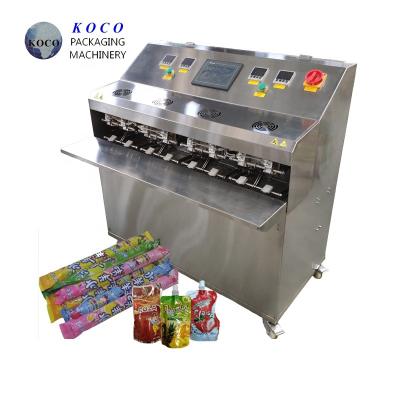 China Beverage KOCO Fruit Juice Production Line Pouch And Juice Filling Machine for sale