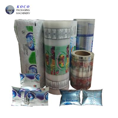 China KOCO recyclable custom printing plastic lamination film roll up window transparent opp cpp plastic packaging food bag for sale