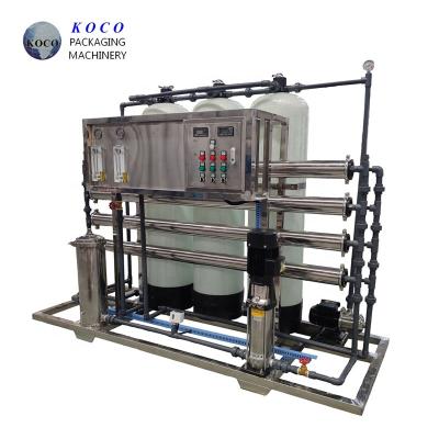 China Pure Water Processing 2T / H Water Bottling Plants Pure Chemical RO Drinking Water Purifier Treatment Equipment for sale