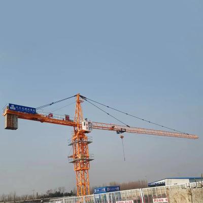 China Tower Crane HengQi 10 Tons Max Load Capacity QTZ160 Tower Crane Head Hammer for sale