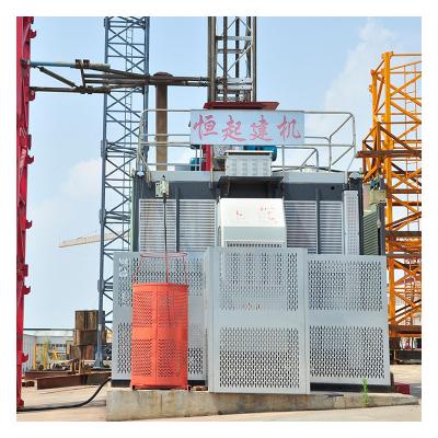 China Building Material Shops HengQi Good Quality Factory Outlet SC200 Frequency Building Hoist Construction Lifter for sale