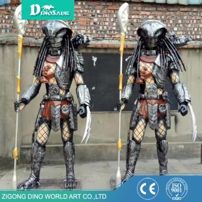 China 2017 Museum Hot Sale Attractive Customized Fiberglass Predator Model for sale