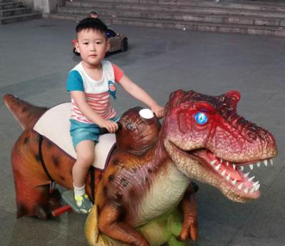 China High Quality Museum Amusement Park Kiddie Dinosaur Bearings Comfort Amusement Park Tyrannosaurus Rex Dinosaur Rides for sale