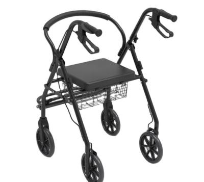 China Metal Fold Walker Push Walker Walker For Adults Walking Aids zu verkaufen