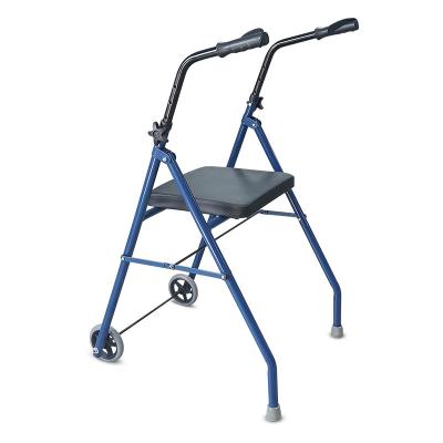 中国 Metal Step Aids Fold Walker Push Walker Walker For Adults Walking Aids 販売のため