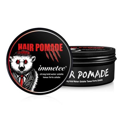 China 2022 New Immetee Organic Hair Styling Wax Men Hair Pomade Plant Oils Hair Easy Modeling Wax For Men for sale