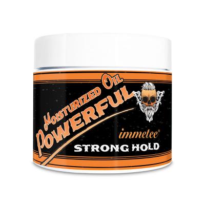 China Immetee Organic Strong Hold Moisturized Oil Mens Hair Styling Products Powerful Pomade Hair Wax For Men for sale