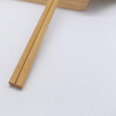 China Viable Chopsticks No Lacquer No Laser Cutting High Grade Natural Bamboo Chopsticks Exquisite Wax Household Chopsticks for sale