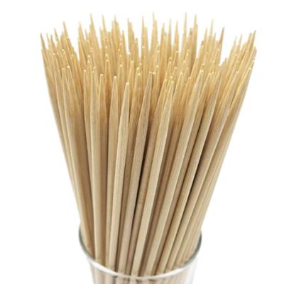 China Disposable Factory Non-Stick Exquisite Packaging Thin Bamboo Sticks For Barbecue for sale