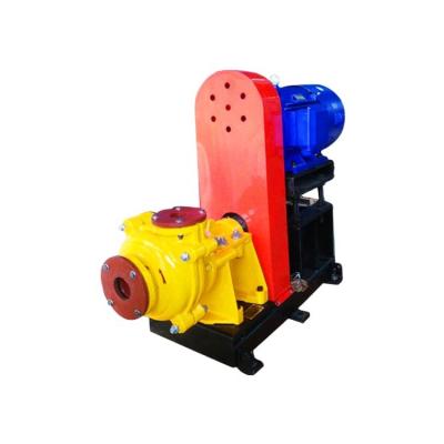 China Mining Industry Anti Acid High Pressure Slurry Pump 2/1.5 For Gold Mining With CE for sale