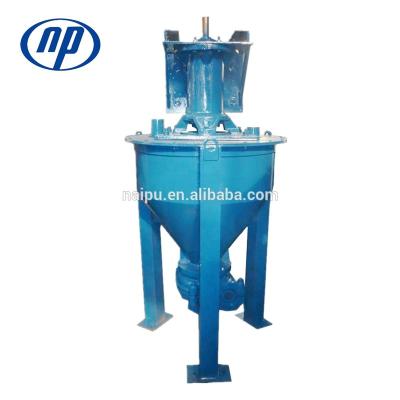 China Naipu Anti-abrasive 6SV - AF Foam Slurry Application Tank Mining Vertical Pump for sale