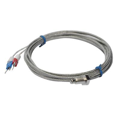 China 1m K Type M6 Screw Surface Temperature Thermocouple 400C Probe Oven Temperature Controller for sale