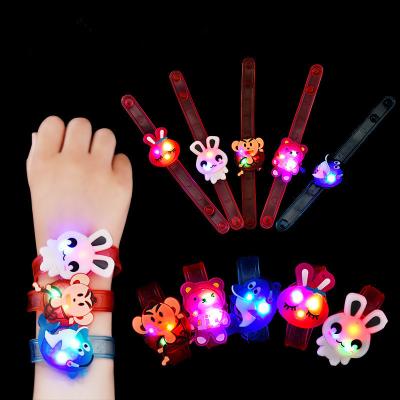 China LED Light-up Toys Wholesale Led Cheap Kids Bracelet Toy Light up Children Wrist Band Watch Flashing Led Children Party Gift for sale