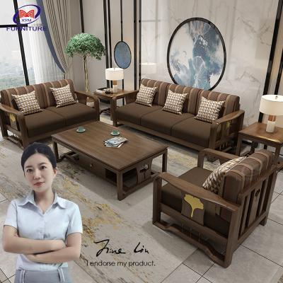 China Factory Outlet Sandalwood Luxury Furniture Durable Classic Sofa Set Sectionals For Home for sale