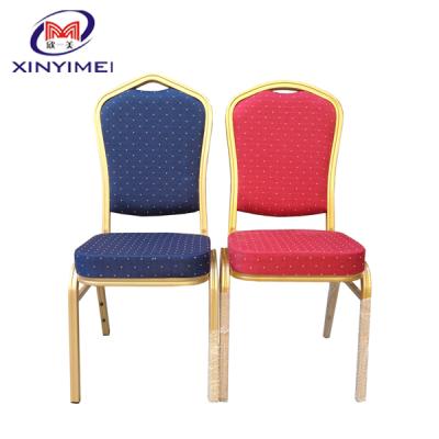 China Durable Manufacturer Offer Cheapest Stacking Iron Banquet Chair for sale