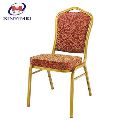 China Modern Factory Price Stacking Hotel Steel Dining Chair for sale