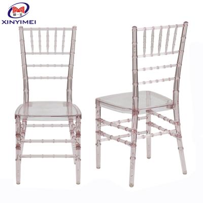 China Modern Hot Selling Polycarbonate Chiavari Chair for sale