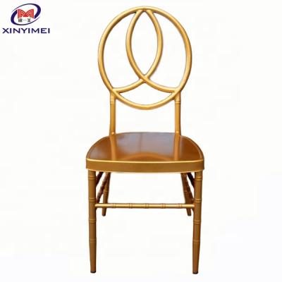 China Modern Wholesale Stacking Steel Phoenix Chair For Wedding Party for sale