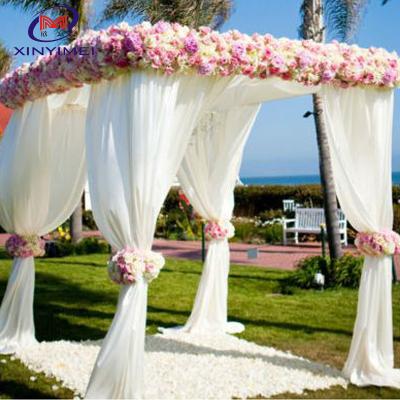 China New 2014 soft and flowing design used hose and drapes for sale wedding backdrop for sale