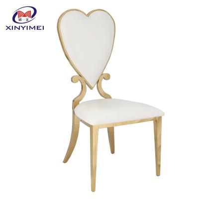 China Durable Wedding Furniture Used Stainless Steel Party Chair For Sale for sale