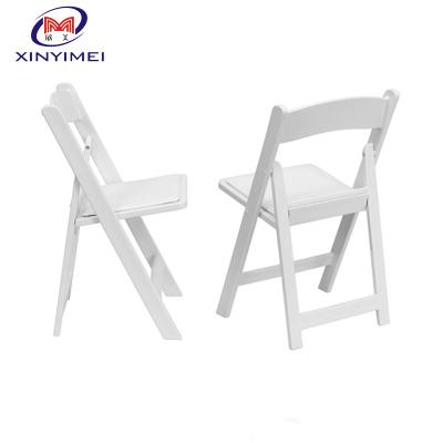 China Modern White Folding Garden Wimbledon Chair for sale