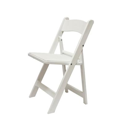 China modern for restaurant wholesale white resin folding chair for sale