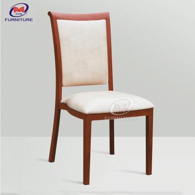 China Modern Design Durable Wholesale Nordic Luxury Dining Restaurant Used Imitated Wood Leather Chair for sale