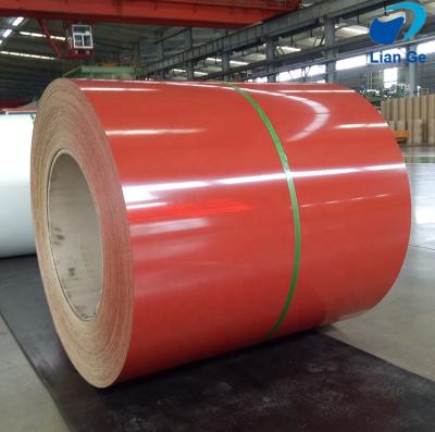 Chine Manufacturing Pipes LianGe Of Hot Dip Color Coated Galvanized Prepainted Galvanized Steel Coil à vendre