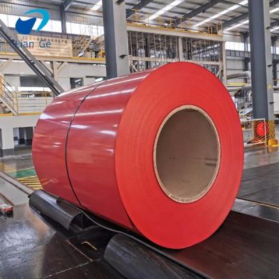 China Making Pipes LianGe aluzinc dx51d Prepainted Galvalume Steel Coils Galvanized Painted Steel Coil zu verkaufen