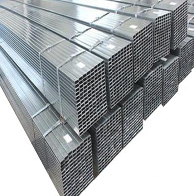 China Ms Square Construction Steel Pipe Full Square GI Pipe Price List Tube gi Pipe Shape for sale