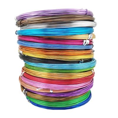 China Colored Ral Craft Wire Jewelry Aluminum Material Process Wire Soft Aluminum Craft Wire Customer Requirements Te koop