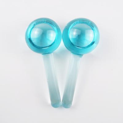 China Custom Cryo Blood Vessel Removal Freeze Magic Ice Globes For Face Massage Skin Beauty Cool Ice Globes for sale