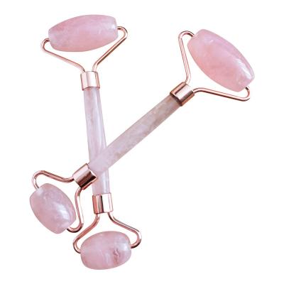 China Nourishing Jade Face Roller Rose Quartz Gua Sha Massager Gift Set Skin Care Wrinkgless Anti Aging Tool Used With Oil Serum And Eye Mask for sale