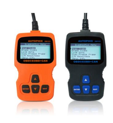 China O motor de Autophix Obdmate OM123 EOBD pode azul ou laranja do leitor de código OBD2 à venda