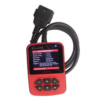 China 16PIN OBD Vehicle Launch X431 Scanner , Launch X431 Cresetter II Oil Reset Tool for sale