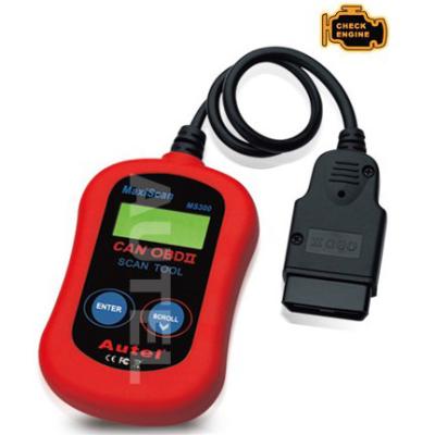 중국 Autel 차량 진단 스캐너 MaxiScan MS300는 OBDII 부호 독자 할 수 있습니다 판매용