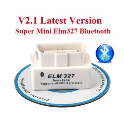 China V2.1 OBD2 ELM327 Interface Bluetooth Diagnostic Code Scanner For Cars for sale