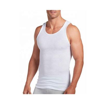 China OEM Service Custom Logo Cotton Sports QUICK DRY Square Neck Tank Tops Men for sale