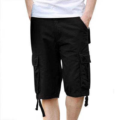 China QUICK DRY Plus Size Casual Mens Zipper Shorts Quick Dry Travel Shorts With Pocket for sale