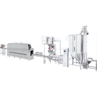 China XYCF-450 Automatic Industrial Rice Cooking Rice Cooking Line / Instant Rice Processing Line for sale