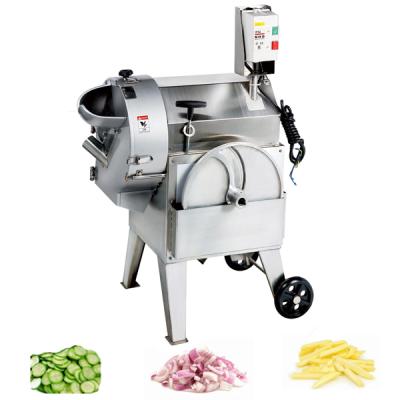 China Hotels HYGW-812 industrial electric automatic fruit vegetable dicer shredder machine potato cube fry cutter for sale