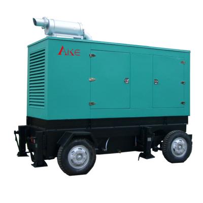 China Gepersonaliseerde trailer diesel generator Genset 50Hz 60Hz Watergekoeld / Luchtgekoeld Te koop