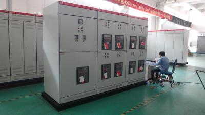 China Panel de distribución de energía industrial vertical / material metálico montado en la pared en venta