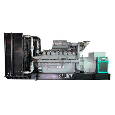 China 1.8MW Perkins Power Diesel Generator 2250kVA Watergekoeld met laag geluid Te koop