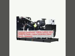 Cummins Generators 120KW/150KVA 50HZ 1500RPM Diesel Engine Generator Diesel Electric Generator