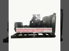 Cummins Generator Set 728KW/910KVA Diesel Engine Generator 728KW Generator