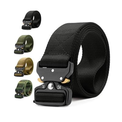 China Army Applications Outdoor Durable Heavy Duty Men Waist Nylon Tactical Belt for sale