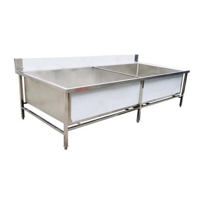 China Without Faucet Long Life High Quality Stainless Steel Thawing Sink Defrosting Sink Unfreezing Sink Commercial Sink Stainless Steel for sale