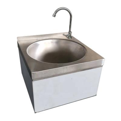 China Durable Factory Made Wall Mounted Hand Wash Sink Stainless Steel Hand Wash Sink Commercial Kitchen Equipment Stainless Steel Sink for sale