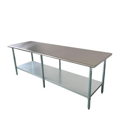 China Kitchen Most Popularhot Sale High Quality Knock Down Work Table Customized Work Table Stainless Steel Work Table for sale